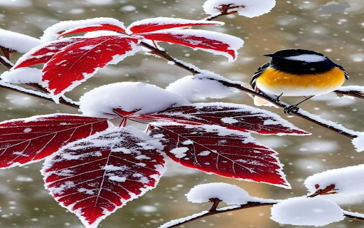 Winter scene wallpaper from Chrome web store to be run with OffiDocs Chromium online Winter scene wallpaper from Chrome web store to be run with OffiDocs Chromium online
