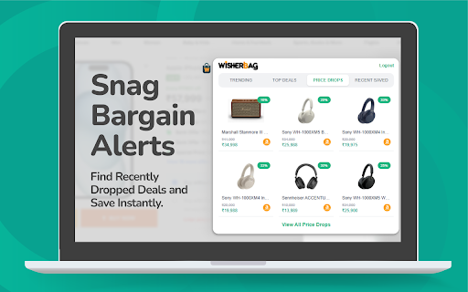 WisherBag Wishlist Shopping Assistant from Chrome web store to be run with OffiDocs Chromium online WisherBag Wishlist Shopping Assistant from Chrome web store to be run with OffiDocs Chromium online