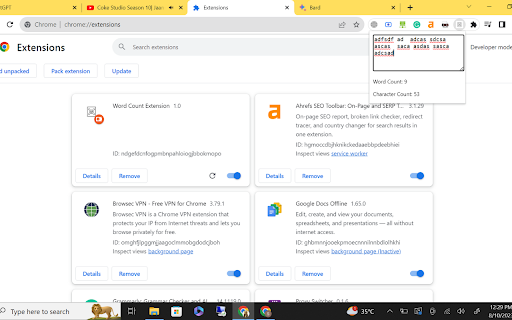 Word Count Extension from Chrome web store to be run with OffiDocs Chromium online Word Count Extension from Chrome web store to be run with OffiDocs Chromium online