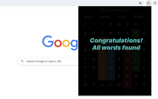Word Search Game from Chrome web store to be run with OffiDocs Chromium online Word Search Game from Chrome web store to be run with OffiDocs Chromium online