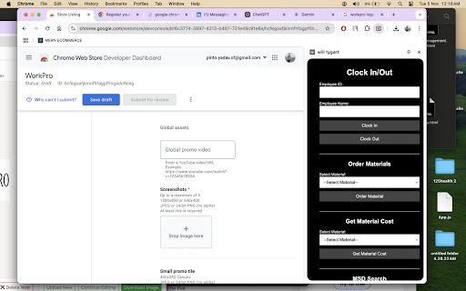 WorkPro from Chrome web store to be run with OffiDocs Chromium online WorkPro from Chrome web store to be run with OffiDocs Chromium online