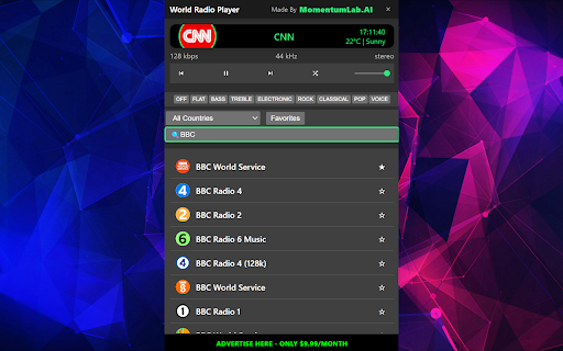 World Radio Player Live Stations Music from Chrome web store to be run with OffiDocs Chromium online World Radio Player Live Stations Music from Chrome web store to be run with OffiDocs Chromium online