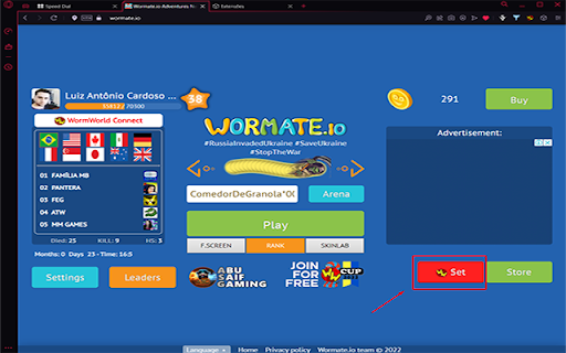 WormWorld Connect Light from Chrome web store to be run with OffiDocs Chromium online WormWorld Connect Light from Chrome web store to be run with OffiDocs Chromium online