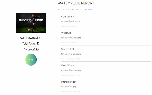 WP Template Report Generator from Chrome web store to be run with OffiDocs Chromium online WP Template Report Generator from Chrome web store to be run with OffiDocs Chromium online