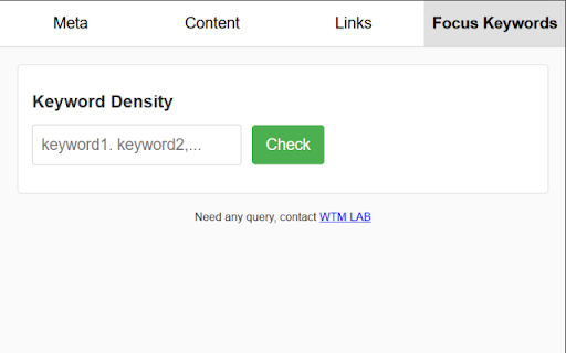 WTMLAB Meta SEO from Chrome web store to be run with OffiDocs Chromium online WTMLAB Meta SEO from Chrome web store to be run with OffiDocs Chromium online