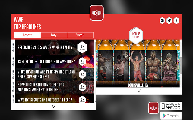 WWE News Sportfusion from Chrome web store to be run with OffiDocs Chromium online WWE News Sportfusion from Chrome web store to be run with OffiDocs Chromium online