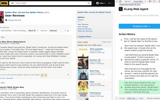 XLang Web Agent from Chrome web store to be run with OffiDocs Chromium online XLang Web Agent from Chrome web store to be run with OffiDocs Chromium online