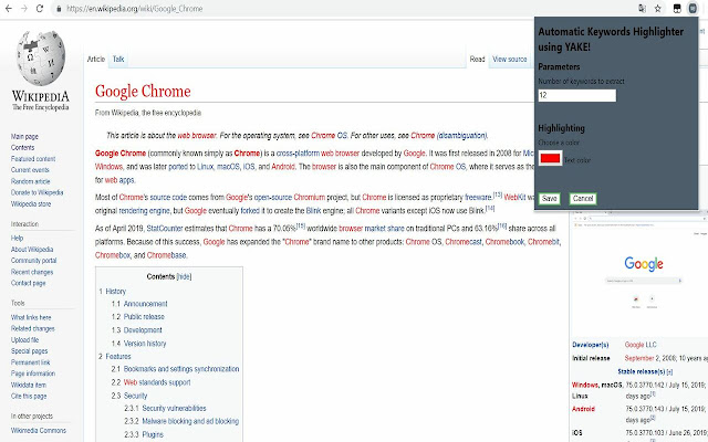 YAKE! from Chrome web store to be run with OffiDocs Chromium online YAKE! from Chrome web store to be run with OffiDocs Chromium online