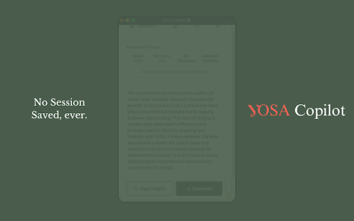 Yosa Copilot from Chrome web store to be run with OffiDocs Chromium online Yosa Copilot from Chrome web store to be run with OffiDocs Chromium online