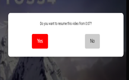 YouTube Auto Resume from Chrome web store to be run with OffiDocs Chromium online YouTube Auto Resume from Chrome web store to be run with OffiDocs Chromium online