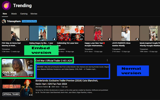 YouTube Embed Opener from Chrome web store to be run with OffiDocs Chromium online YouTube Embed Opener from Chrome web store to be run with OffiDocs Chromium online