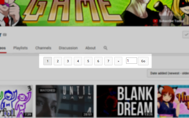 YouTube.Paginator from Chrome web store to be run with OffiDocs Chromium online YouTube.Paginator from Chrome web store to be run with OffiDocs Chromium online