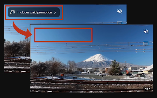 YouTube paid promotion hider from Chrome web store to be run with OffiDocs Chromium online YouTube paid promotion hider from Chrome web store to be run with OffiDocs Chromium online