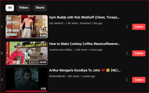 YouTube Playlist Remover from Chrome web store to be run with OffiDocs Chromium online YouTube Playlist Remover from Chrome web store to be run with OffiDocs Chromium online