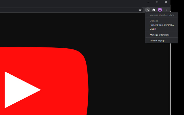Youtube Question Mark from Chrome web store to be run with OffiDocs Chromium online Youtube Question Mark from Chrome web store to be run with OffiDocs Chromium online