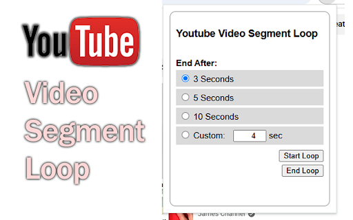 Youtube Segment Loop from Chrome web store to be run with OffiDocs Chromium online Youtube Segment Loop from Chrome web store to be run with OffiDocs Chromium online