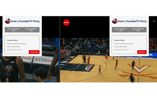 YoutubeTV Party Share from Chrome web store to be run with OffiDocs Chromium online YoutubeTV Party Share from Chrome web store to be run with OffiDocs Chromium online