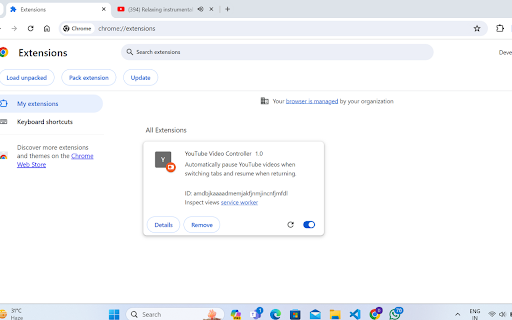 YouTube Video Controller from Chrome web store to be run with OffiDocs Chromium online YouTube Video Controller from Chrome web store to be run with OffiDocs Chromium online