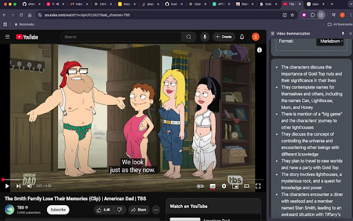 Youtube Video Summarization from Chrome web store to be run with OffiDocs Chromium online Youtube Video Summarization from Chrome web store to be run with OffiDocs Chromium online