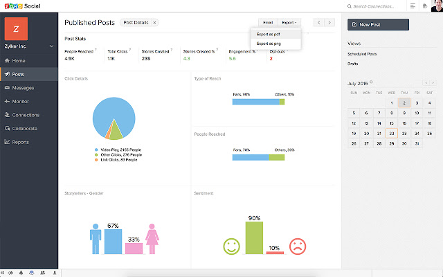 Zoho Social from Chrome web store to be run with OffiDocs Chromium online Zoho Social from Chrome web store to be run with OffiDocs Chromium online