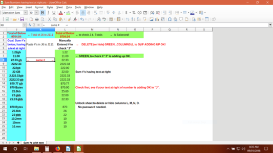 Free download Sum numbers having text at right DOC, XLS or PPT template free to be edited with LibreOffice online or OpenOffice Desktop online