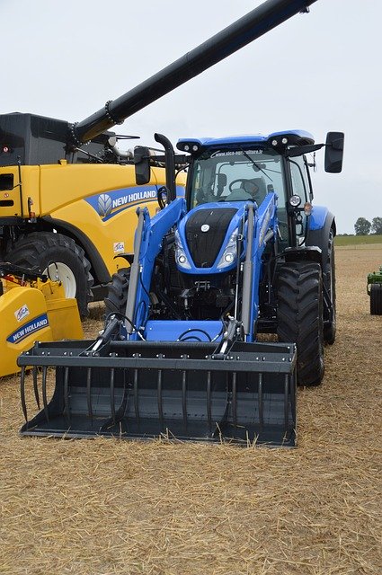 Free download Tractor Agriculture Vehicle free photo template to be edited with GIMP online image editor