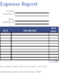 Free download Travel Expense Report DOC, XLS or PPT template free to be edited with LibreOffice online or OpenOffice Desktop online