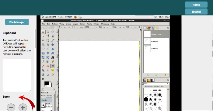 OffiDocs virtual linux online space to run Linux application using a webbrowser from a desktop OffiDocs virtual linux online space to run Linux application using a webbrowser from a desktop