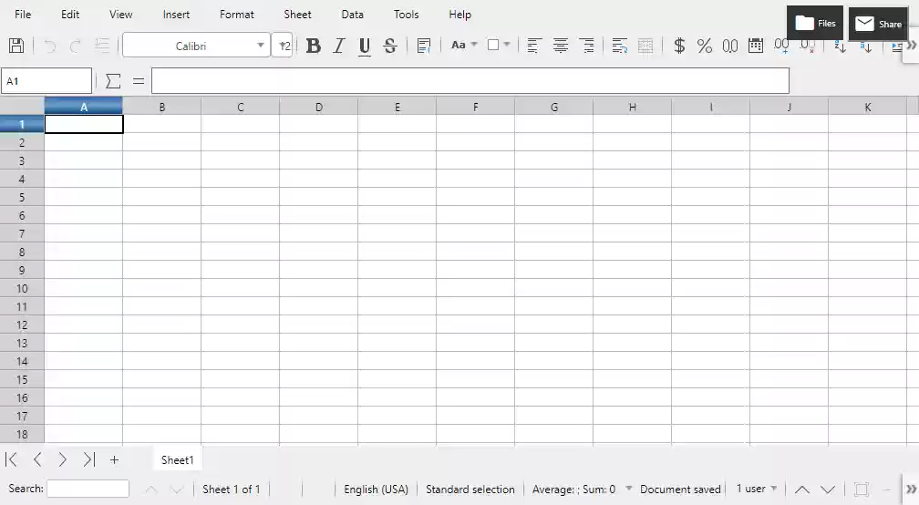LibreOffice online Calc 6.1.1.2 by OffiDocs LibreOffice online 6.1.1.2 by OffiDocs