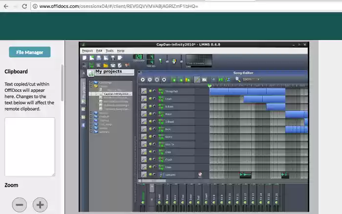 Éditeur de création musicale - LMMS MultiMedia Studio Éditeur de création musicale - LMMS MultiMedia Studio