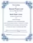 Official Marriage Certificate Template DOC, XLS or PPT templatets free Free download Official Marriage Certificate Template DOC, XLS or PPT template free to be edited with LibreOffice online or OpenOffice Desktop online