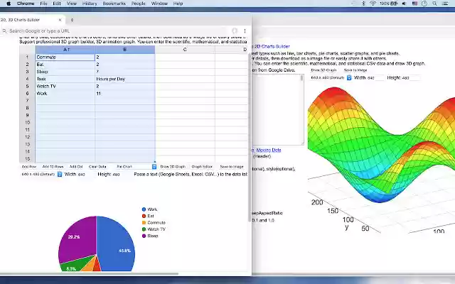 2D, 3D Charts Builder from Chrome web store to be run with OffiDocs Chromium online 2D, 3D Charts Builder from Chrome web store to be run with OffiDocs Chromium online