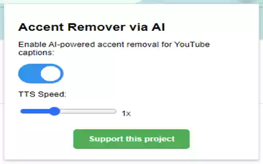 Accent Remover via AI from Chrome web store to be run with OffiDocs Chromium online Accent Remover via AI from Chrome web store to be run with OffiDocs Chromium online