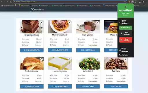 AccessiRead from Chrome web store to be run with OffiDocs Chromium online AccessiRead from Chrome web store to be run with OffiDocs Chromium online