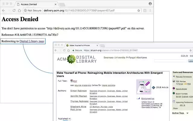 ACM error page fixer from Chrome web store to be run with OffiDocs Chromium online ACM error page fixer from Chrome web store to be run with OffiDocs Chromium online
