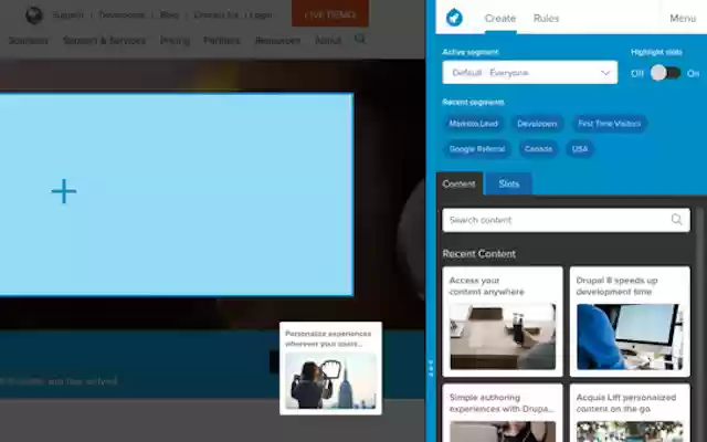 Acquia Lift from Chrome web store to be run with OffiDocs Chromium online Acquia Lift from Chrome web store to be run with OffiDocs Chromium online