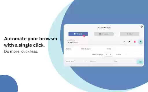 Action Replay from Chrome web store to be run with OffiDocs Chromium online Action Replay from Chrome web store to be run with OffiDocs Chromium online