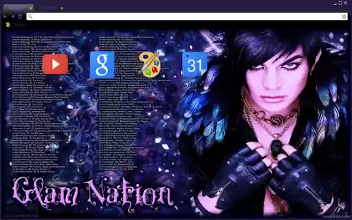 Adam Lambert from Chrome web store to be run with OffiDocs Chromium online Adam Lambert from Chrome web store to be run with OffiDocs Chromium online