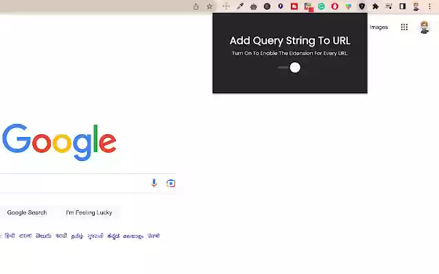 Add Query String To URL from Chrome web store to be run with OffiDocs Chromium online Add Query String To URL from Chrome web store to be run with OffiDocs Chromium online