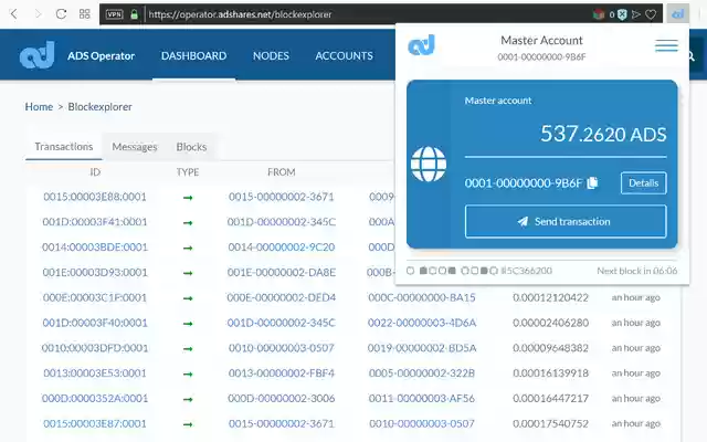 ADS Wallet from Chrome web store to be run with OffiDocs Chromium online ADS Wallet from Chrome web store to be run with OffiDocs Chromium online
