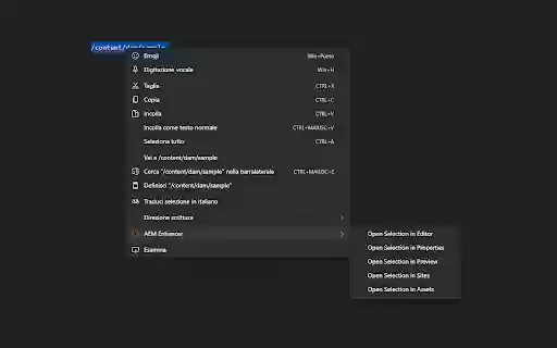 AEM Enhancer by RubensRainelli from Chrome web store to be run with OffiDocs Chromium online AEM Enhancer by RubensRainelli from Chrome web store to be run with OffiDocs Chromium online