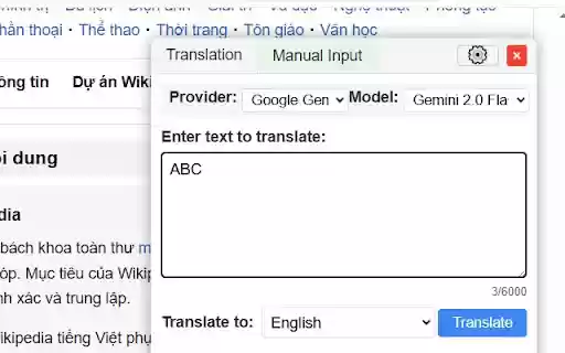 AI Text Translator from Chrome web store to be run with OffiDocs Chromium online AI Text Translator from Chrome web store to be run with OffiDocs Chromium online