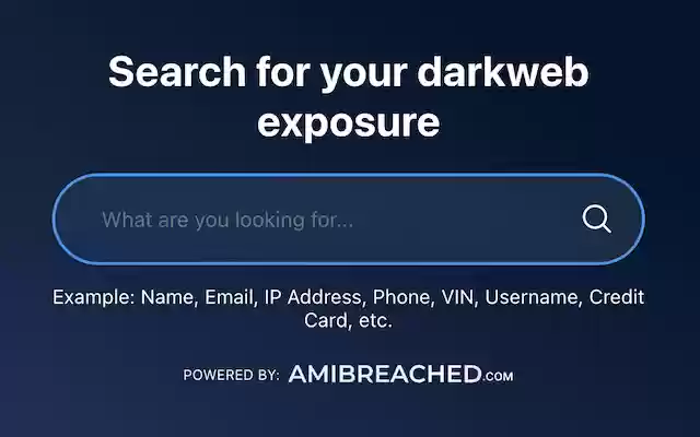 AmIBreached Search from Chrome web store to be run with OffiDocs Chromium online AmIBreached Search from Chrome web store to be run with OffiDocs Chromium online