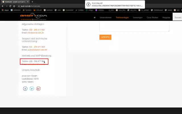 ansitel Click to Dial from Chrome web store to be run with OffiDocs Chromium online ansitel Click to Dial from Chrome web store to be run with OffiDocs Chromium online