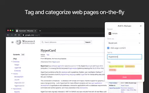 Anytype Web Clipper from Chrome web store to be run with OffiDocs Chromium online Anytype Web Clipper from Chrome web store to be run with OffiDocs Chromium online