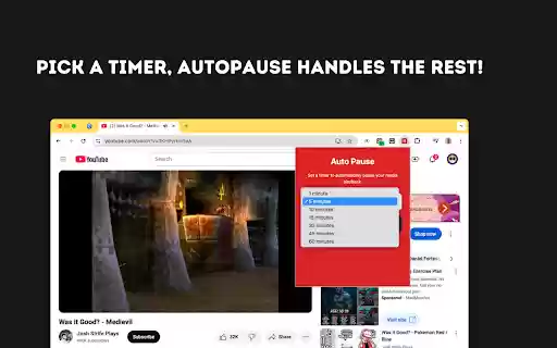 AutoPause from Chrome web store to be run with OffiDocs Chromium online AutoPause from Chrome web store to be run with OffiDocs Chromium online