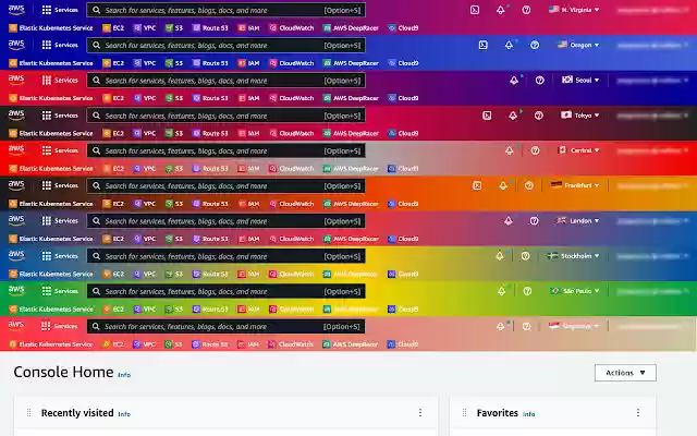 AWS Colorful Navbar from Chrome web store to be run with OffiDocs Chromium online AWS Colorful Navbar from Chrome web store to be run with OffiDocs Chromium online