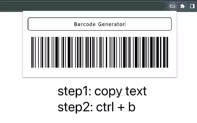 barcode generator from Chrome web store to be run with OffiDocs Chromium online barcode generator from Chrome web store to be run with OffiDocs Chromium online