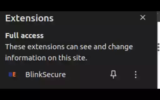 BlinkSecure from Chrome web store to be run with OffiDocs Chromium online BlinkSecure from Chrome web store to be run with OffiDocs Chromium online