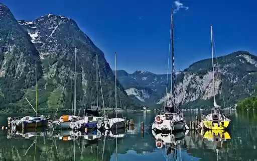 Boats on the mountain lake from Chrome web store to be run with OffiDocs Chromium online Boats on the mountain lake from Chrome web store to be run with OffiDocs Chromium online